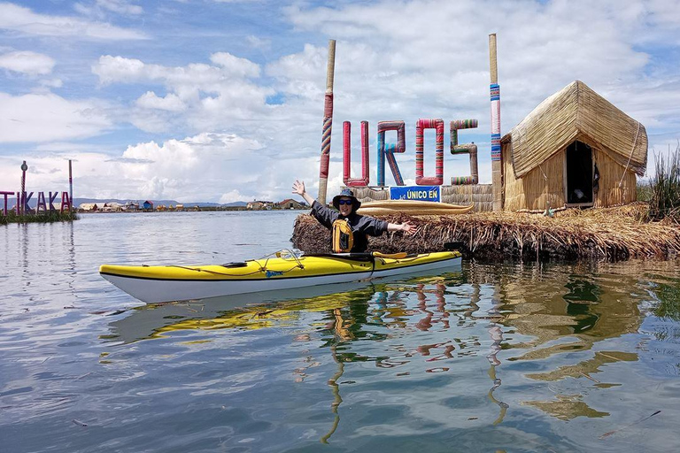 Von Puno || Kajaktour zu den Uros-Inseln || Ganztagestour