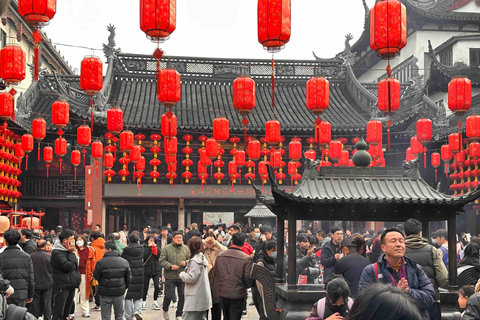 Shanghai: Yuyuan, City God Temple Old City Tour-Tickets Incl