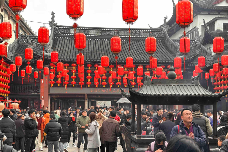 Shanghai: Yuyuan, City God Temple Old City Tour-Tickets Incl
