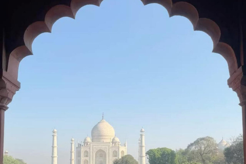 From Delhi: Taj Mahal Sunrise & Agra Fort Tour Private Tour Guide Services (Agra)