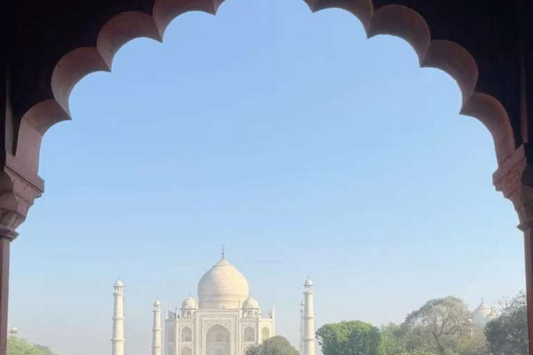 From Delhi: Taj Mahal Sunrise & Agra Fort Tour Private Tour Guide Services (Agra)