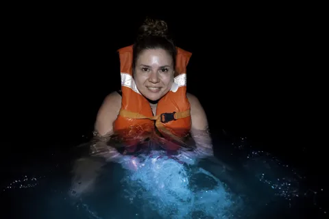 Cartagena: LUMINOUS PLANKTON, Playa Blanca, Lunch y snack