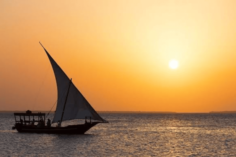 Zanzibar: Private Sunset Cruise With Music At Stonetown Luxury Sunset Cruise With Traditional Music