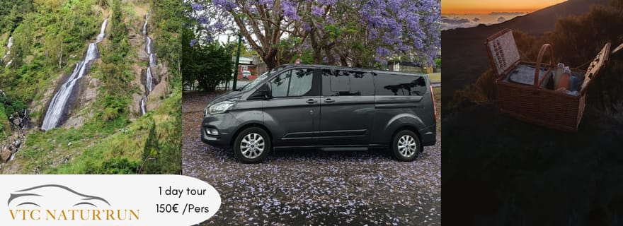 Île de la Réunion : Visite d'une jounée pour 4 personnes