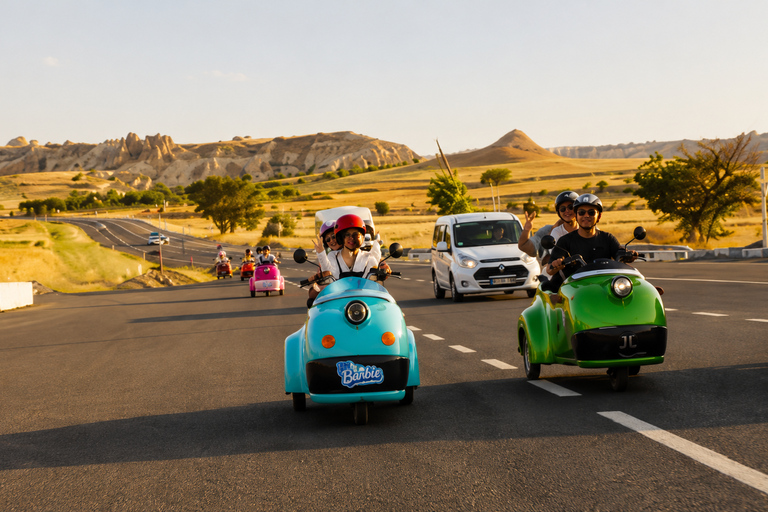 Cappadocia: Electric Trike Tour with Valley Photo Stops Private Electric Trike Tour