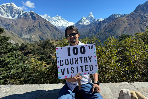 Everest Base Camp & Gokyo Lake Helicopter Flight landing Gokyo Lake Helicopter Flight Tour with Breakfast
