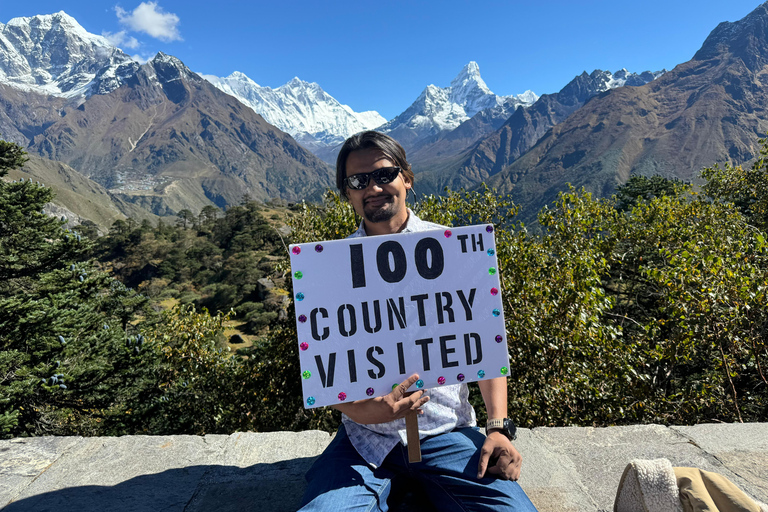 Everest Base Camp & Gokyo Lake Helicopter Flight landing Gokyo Lake Helicopter Flight Tour with Breakfast