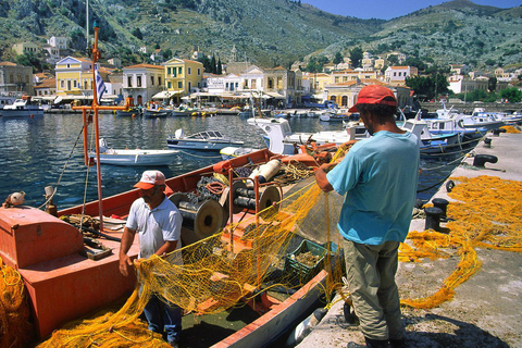 Vanuit Rhodos: Dagtrip naar het eiland Symi en het Panormitis klooster