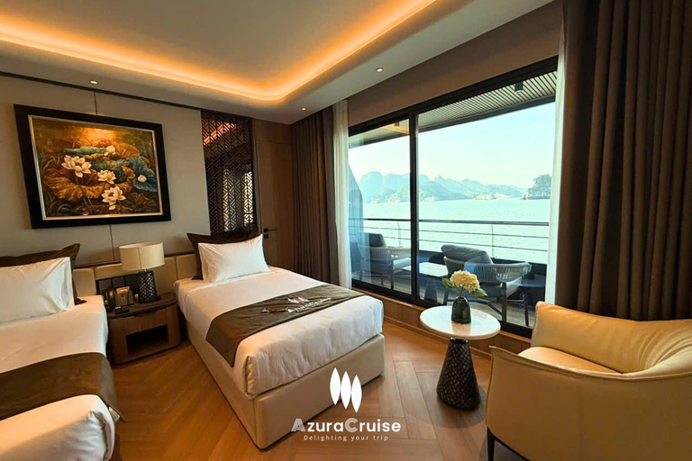 Hanoi: 2-Day Lan Ha & Halong Bay Luxurious Cruise w/Balcony Hanoi: 2-Day Lan Ha & Halong Bay Luxury Cruise with Balcony