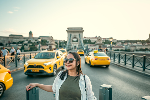 Foto di strada nelle vie più belle di Budapest