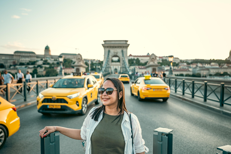 Foto di strada nelle vie più belle di Budapest