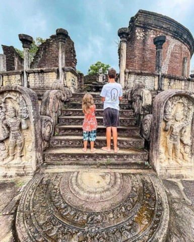 Visit Polonnaruwa Ancient City Tour with Minneriya Elephant Safari in Polonnaruwa