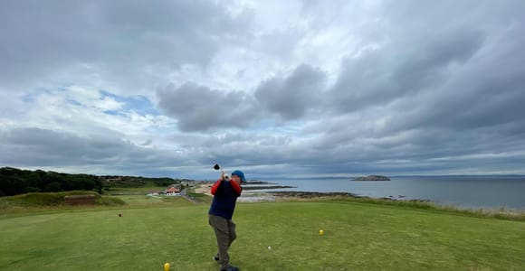 Scottish Greens: Private Luxury Golf Course Day Trip