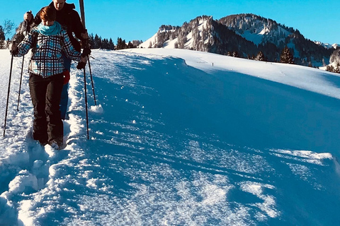 Escursioni con le racchette da neve con l&#039;Airboard FreerideEscursioni con le racchette da neve con Airboard Freeride