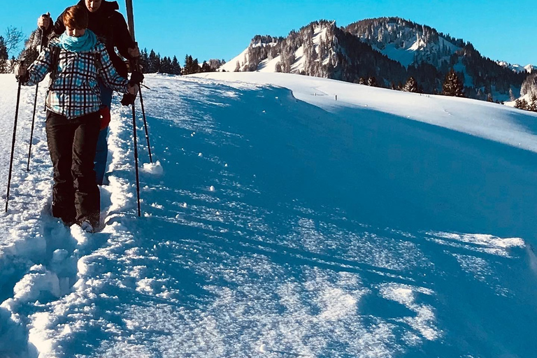 Escursioni con le racchette da neve con l&#039;Airboard FreerideEscursioni con le racchette da neve con Airboard Freeride