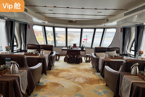 Guilin: 4 Star Luxury Li River Cruise with Buffet Lunch Lower Deck Seat