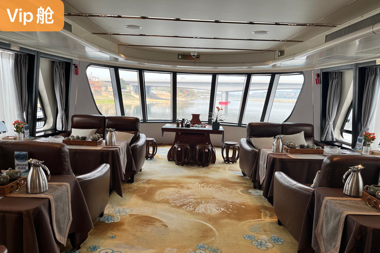 Guilin: 4 Star Luxury Li River Cruise with Buffet Lunch Lower Deck Seat