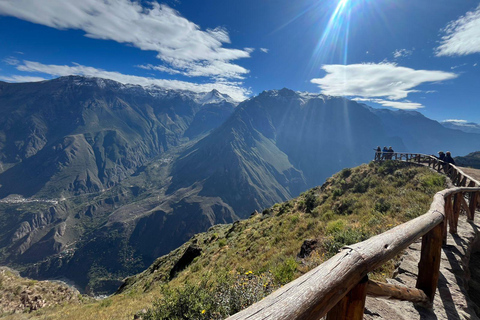 From Arequipa: Colca Canyon 3-Day Trekking Tour with Geyser Visit From Arequipa: 3-Day Trekking in the Colca Canyon, with a Visit to Geysers