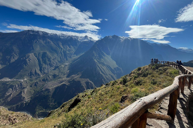 From Arequipa: Colca Canyon 3-Day Trekking Tour with Geyser Visit From Arequipa: 3-Day Trekking in the Colca Canyon, with a Visit to Geysers