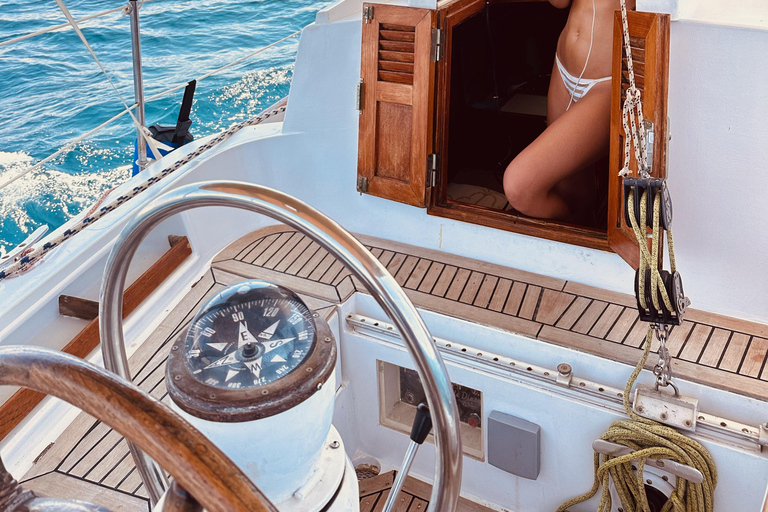 Mallorca South: Private Classic Sailboat Experience Mallorca South; Private Sailboat 7 hours