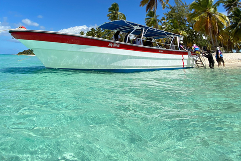 Saona Island VIP: 4 Beaches , Mano Juan & Canto de la Playa 4 Beaches VIP Saona Island: Mano Juan & Canto de la Playa