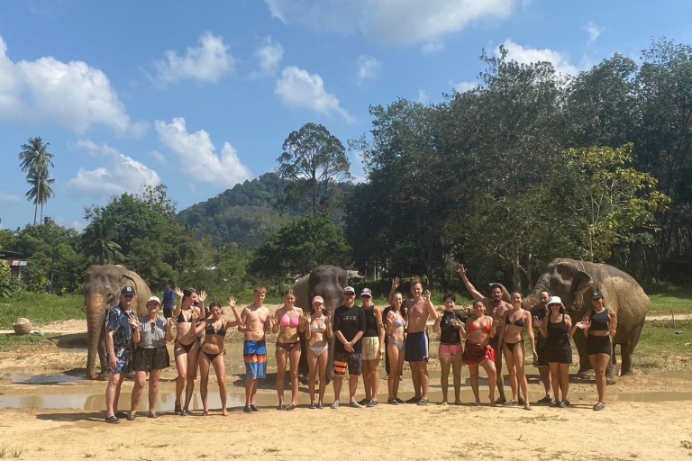 Krabi: excursion d'une journée au bain des éléphants et à la cascade de Huay ThoExcursion d'une journée avec balade en VTT
