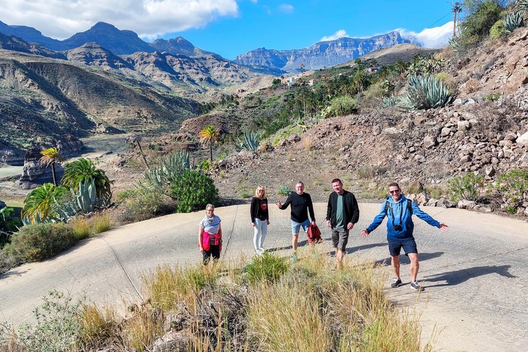 Gran Canaria Cueva, Oasis, Aventura en la Garganta Roja y Picnic acogedorGran Canaria Discovery Adventure Tour con Picnic de Tapas