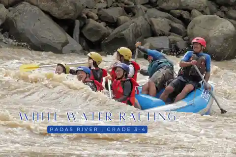 Sabah: White Water Rafting grad 3-4 ved Padas-floden