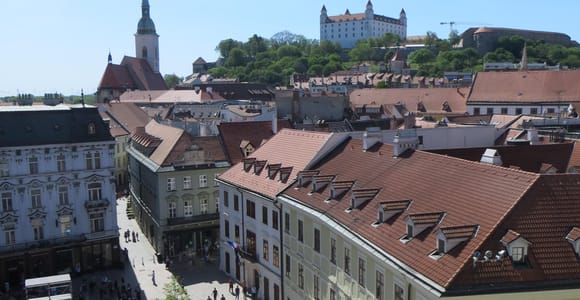 Bratislava: Reise in die Zeit Private geführte Wandertour