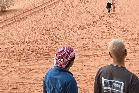 Wadi Rum: Half-Day Camel Tour with Guide Wadi Rum: jeep tour 4x4 4hours 1_6 people