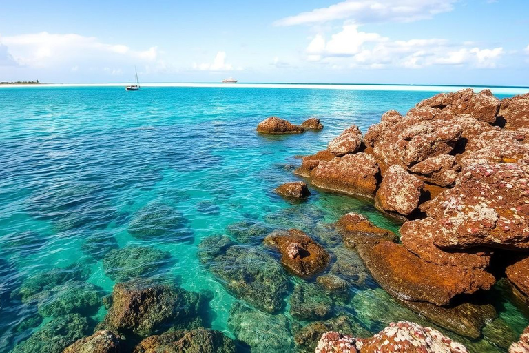 Zanzíbar: Tour de día completo Safari Azul con almuerzo y traslado