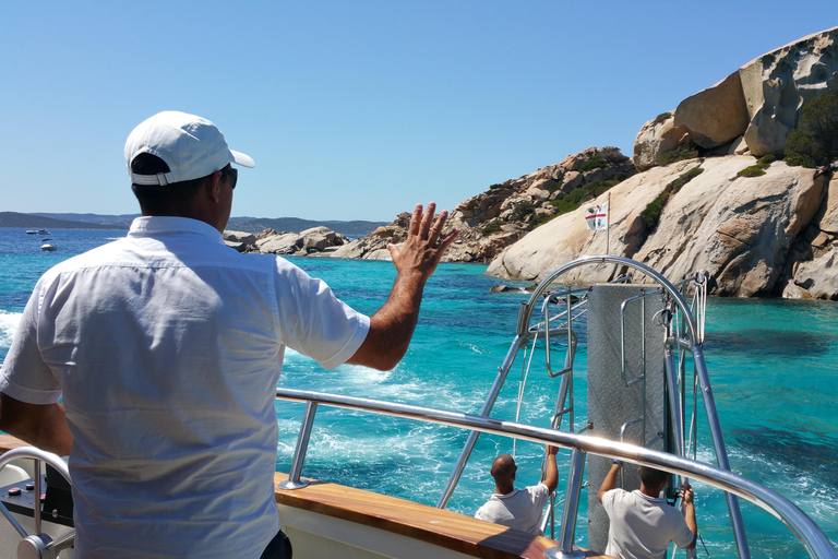 From Palau: La Maddalena Archipelago 4 Stops Boat Tour From Palau: La Maddalena Archipelago Full-Day Boat Tour
