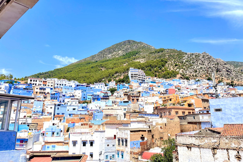 Au départ de Tanger : Excursion privée d&#039;une journée dans la ville bleue.Excursion privée d&#039;une journée dans la ville bleue