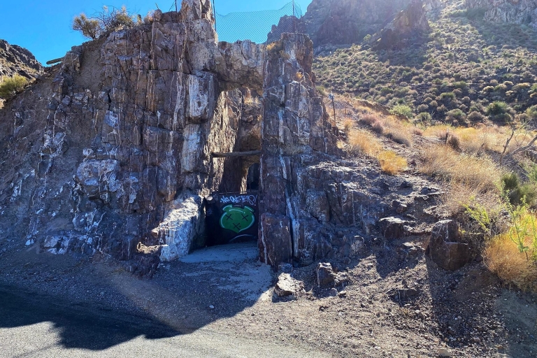 Ciudad minera histórica de Oatman y experiencia de la ruta 66Ciudad minera de Oatman y ruta 66 + recogida en Las Vegas