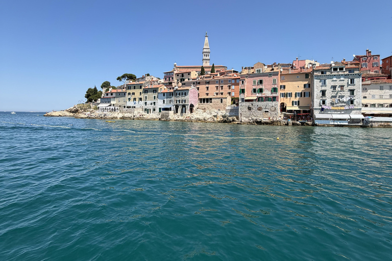Pula: Red Island, Brijuni & Rovinj Full-Day Boat Cruise