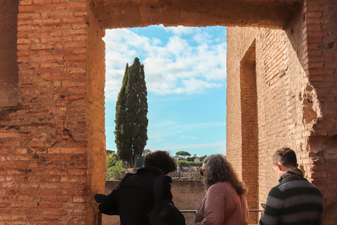 Rom: Colosseum Colosseum, Forum Romanum och Palatinerberget Guidad tur