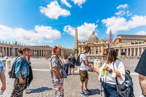 Rome: St. Peter's Basilica, Square and Grottoes Guided Tour Guided Tour in English and Italian