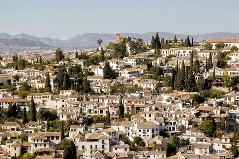 Granada, Spanien Rundvandring i Albaicín