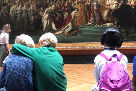 Paris Louvre : Private Treasure Hunt for Families or groups Paris: Louvre Museum Private Treasure Hunt for 5 w/ Tickets