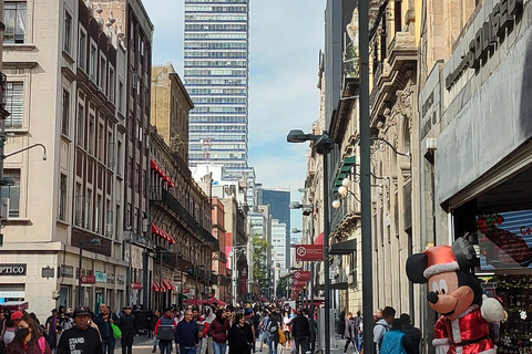 Mexico : visite à pied du centre-ville, un aperçu du passé et du présent.Mexico : visite guidée à pied du centre-ville, un aperçu du passé au présent