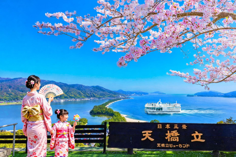 Kyoto/Osaka: Amanohashidate & Ine Funaya & Miyama Day Tour Cable Car & Ine Bay Cruise Excluded | Kyoto 8:00AM