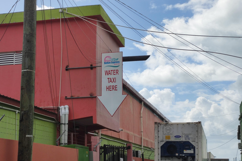 From Your Hotel in San Ignacio to Caye Caulker/Van + Ferry