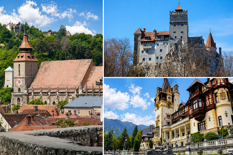 Bucharest Private Transylvania Day Trip: Peles Bran & Brasov