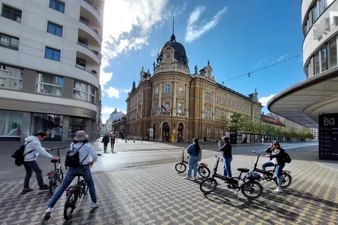 Tour panoramico di Lubiana in e-bike