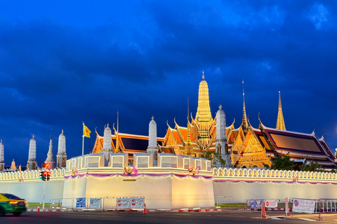 Tour di Bangkok in Tuk Tuk con servizio di prelievo in hotel e cena