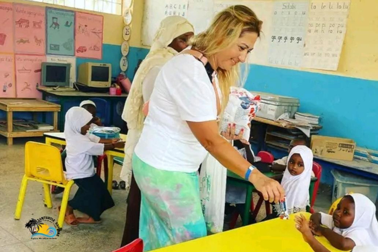 Sansibar: Nungwi Village Tour und Schwimmen mit Schildkröten