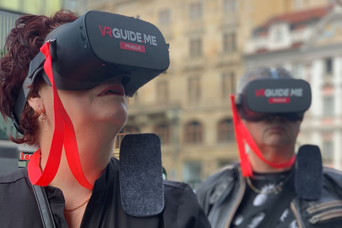 Praag: begeleide wandeltocht met virtual reality (VR)