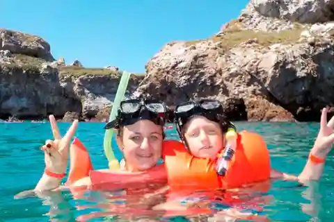 Puerto Vallarta : Visite des îles Marietas en catamaran