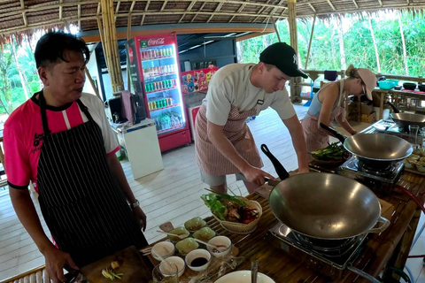 Khao Lak Ethical Elephant Sanctuary Overnight Program Tour with Meeting Point