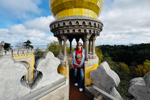 Sintra tour Pena Palace, Moorish, Regaleira & Cabo da Roca Small Group Tour